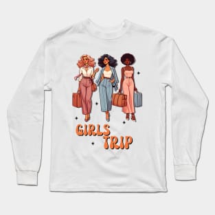 Girls trip design Long Sleeve T-Shirt